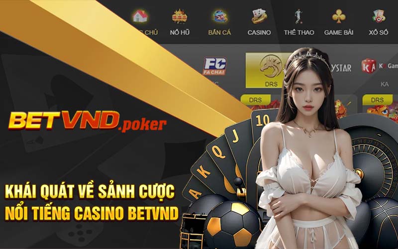 Khái quát về sảnh cược nổi tiếng casino Betvnd 