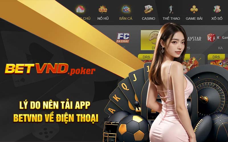 Lý do nên tải app Betvnd về điện thoại 